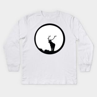 Elk Kids Long Sleeve T-Shirt